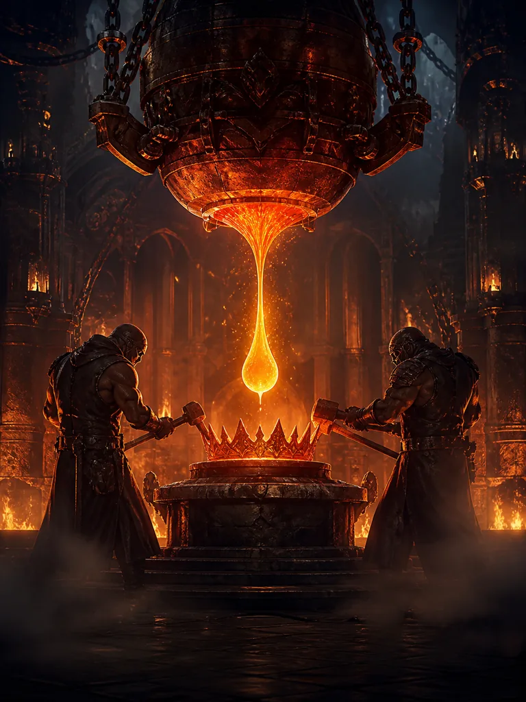 Ember Crown Forge: ковалі, що викують корону з однієї завислої краплі лави