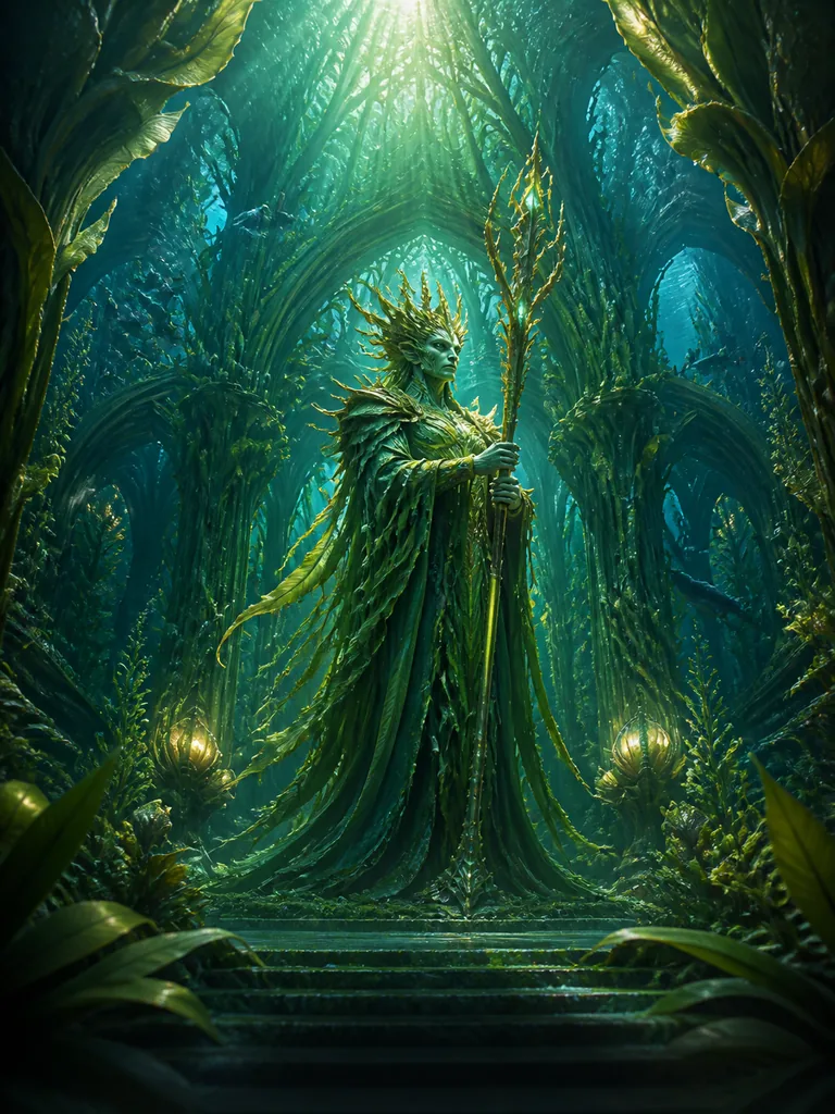 Kelp Cathedral: сонячні промені у величному підводному соборі зі смарагдових водоростей