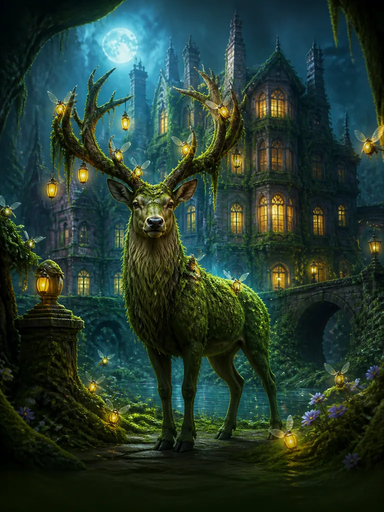 Mosslight Manor: забутий маєток, який оповили сяйливий мох і крихітні жуки-ліхтарики