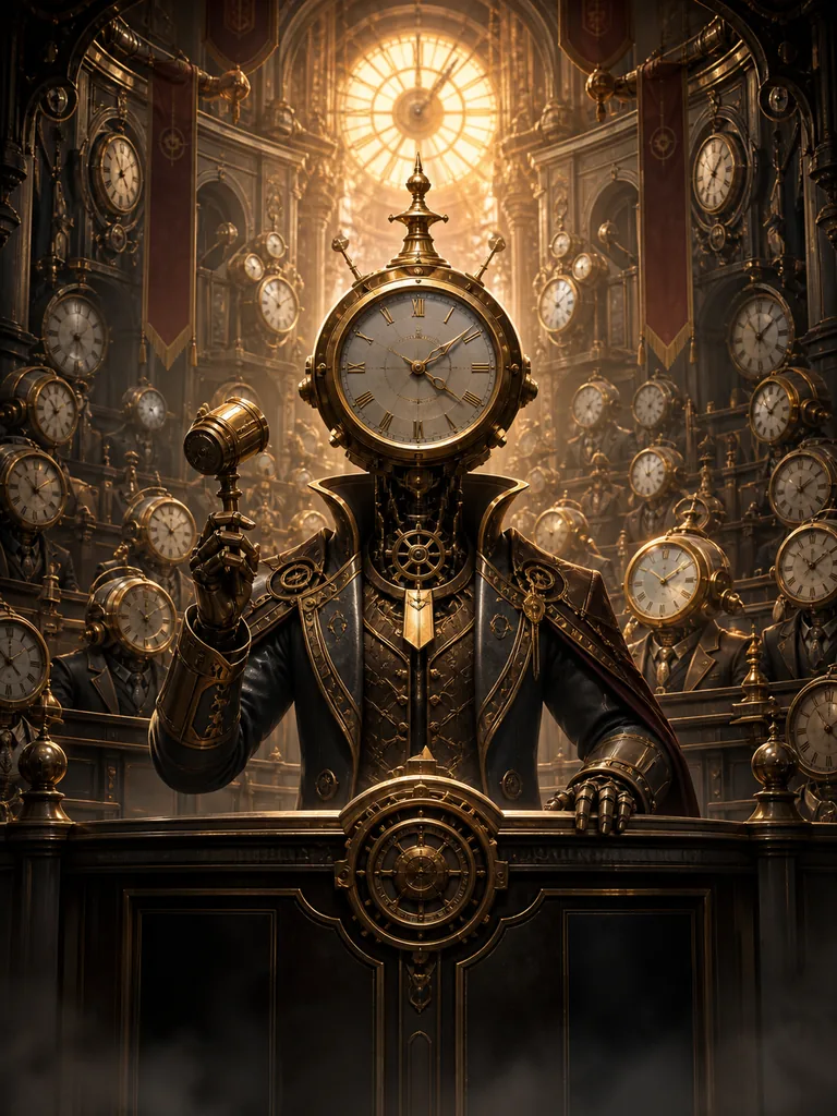 Parliament of Clocks: велика зала, де сотня годинників голосує рухомими стрілками
