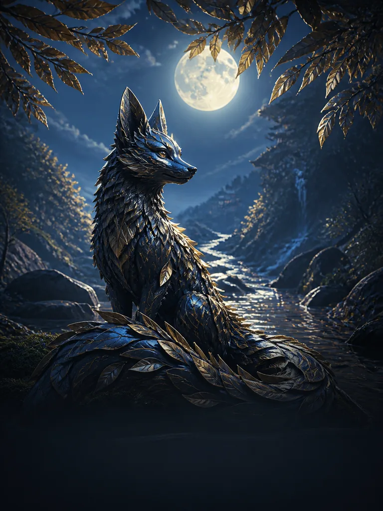 Willow Shadow Tiles: місячні тіні листя складаються в приховані лісові стежки